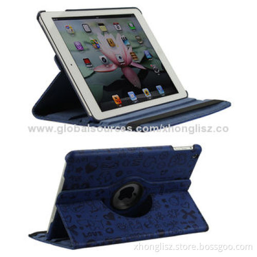 PU leather case for iPad air, many color options